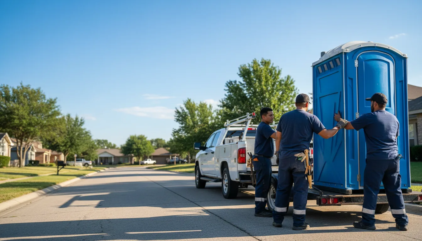 Portable Toilet Rental in Baden, PA near me